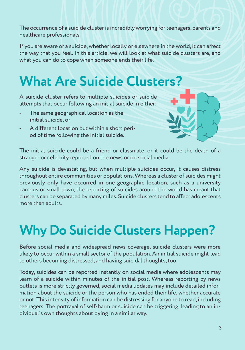 Coping With Suicide Clusters, page 3 of 8